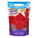 Spin Master Kinetic Sand Colour Bag Rot 17658 mit 907 g leuchtend rotem formbarem Spielsand im wiederverschließbaren Beutel zum Modellieren, Formen und kreativen Gestalten.