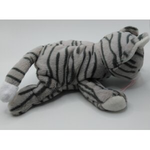 TY 41316 SILVER II TABBY CAT - ORIG BEANIE BABIES - REG