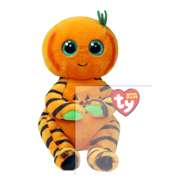 TY 41507 TRICKSTER PUMPKIN - HWEEN 2024 - BEANIE BELLIES