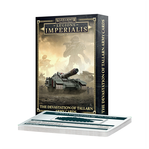 Games Workshop 03-72 L/I: DEVASTATION OF TALLARN ARMY CARDS - Warhammer