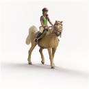 Schleich 42714 - Horse Club Sarah & Mystery  - Horse...