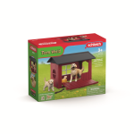 Schleich 42722 Hundehütte mit Goldenretrievern  - FARM WORLD