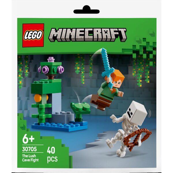 LEGO® 30705 The Lush Cave Fight - Minecraft - Polybag