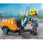 PLAYMOBIL 71752 ACTION HEROES - Bauarbeiter mit Meißel