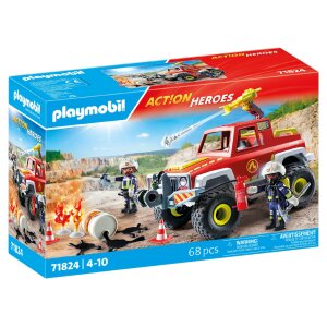 PLAYMOBIL 71824 ACTION HEROES - Feuerwehrtruck