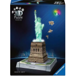 Ravensburger 12008027 Iconics: Freiheitsstatue - mit Licht - Teile 108