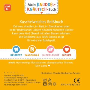 Ravensburger 42130 Mein Knuddel-Knautsch-Buch....