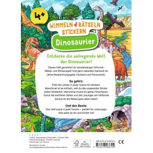 Ravensburger 48870 Wimmeln, Rätseln, Stickern:...
