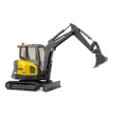Bruder 02465 Volvo Kompaktbagger ECR40