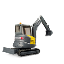 Bruder 02465 Volvo Kompaktbagger ECR40