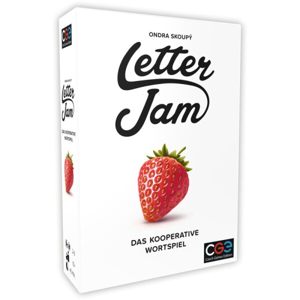 Czech Games CZ108 Letter Jam - Partyspiel Wortspiel