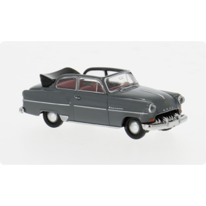 BREKINA BRE20250 Opel Olympia Cabrio, dunkelgrau, 1954, 1:87