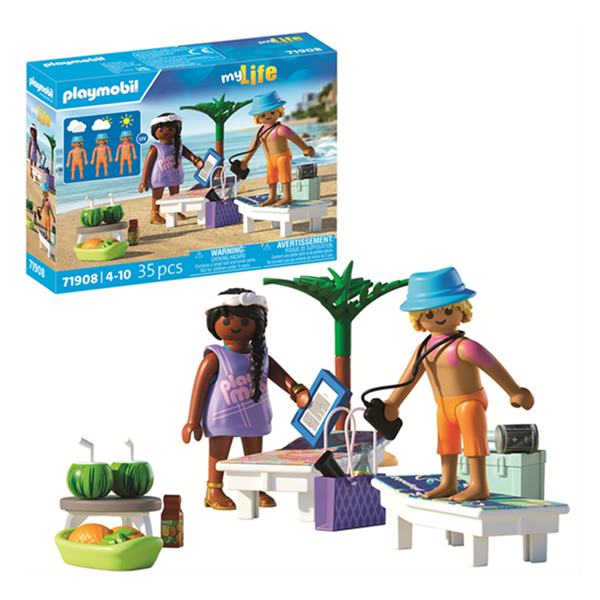 PLAYMOBIL 71908 My Life - Pärchenausflug an den Strand