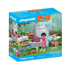 PLAYMOBIL 71950 Animals & Friends - Tierischer Badespaß