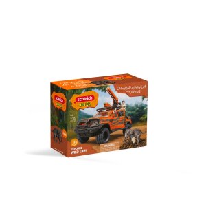 Schleich 42720 WILD LIFE - Abenteuerfahrzeug im Dschungel