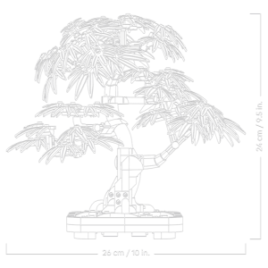 LEGO® 10348 Botanicals - Japanischer Roter Ahorn – Bonsai-Baum