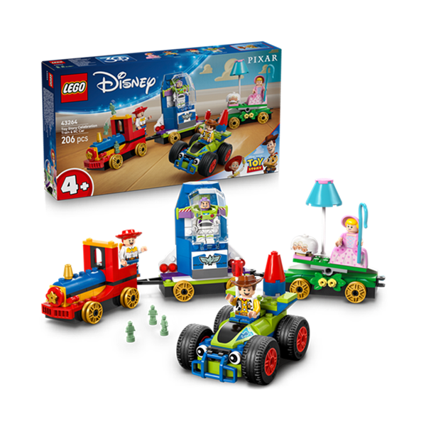 LEGO® 43264 Disney Pixar - Partyzug und das Auto RC aus Toy Story