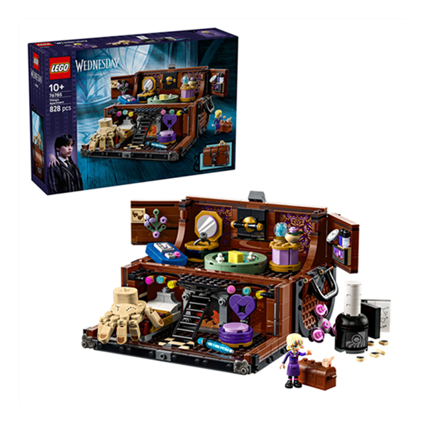 LEGO® 76785 Wednesday - Die Wohnung des Eiskalten Händchens
