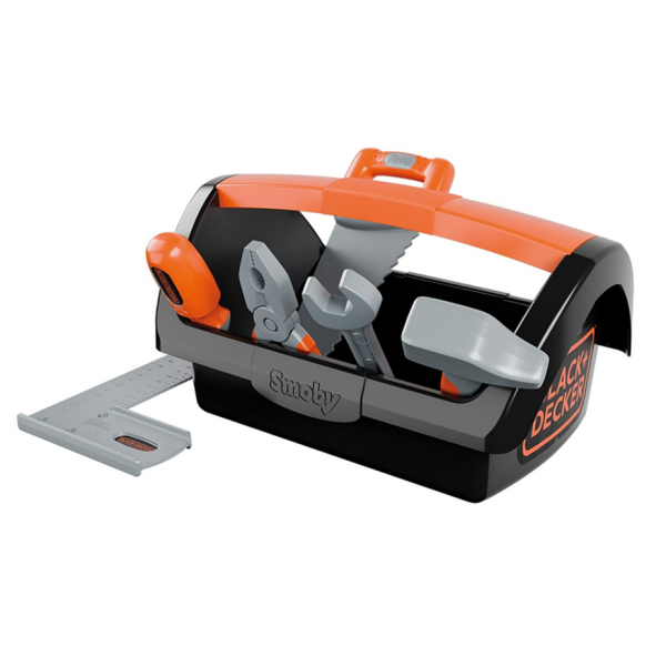 Smoby 7600360940 Smoby Black+Decker Werkzeugkiste - Roleplay DIY