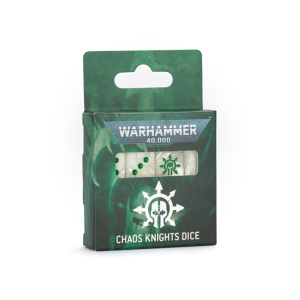 Games Workshop 40-30 WARHAMMER 40000: CHAOS KNIGHTS DICE...