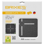 BRIXIES 225007 Bodenplatte 32 x 32 Kreuzung