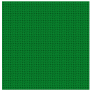 BRIXIES 225020 Plus Basis Platte Grün 50 x 50 Noppen
