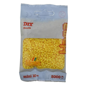 HAMA 501-103 Mini Perlen im Beutel Hellgelb mit ca. 2.000...