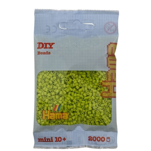 HAMA 501-104 Mini Perlen im Beutel Lime mit ca. 2.000...