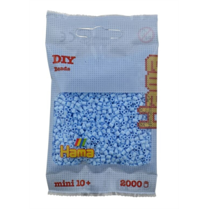 HAMA 501-97 Beutel mit Mini Perlen - Pastell-Eisblau