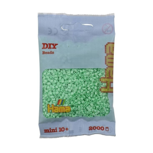 HAMA 501-98 Beutel mit Mini Perlen - Pastell-Mint