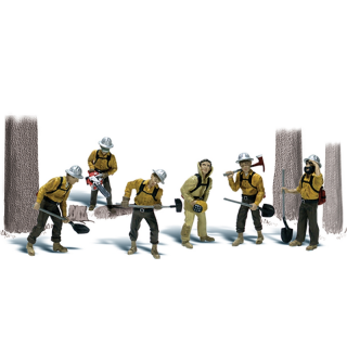 Woodland WA1919 H0 Feuerwehr im Einsatz