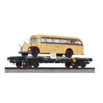 LILIPUT L235784 - 4-achs. Transpwg. m. Bahnbus Gräf+Stift ÖBB Ep.IV