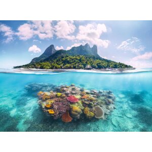 Ravensburger 12001798 Insel und Korallenwelt - Teile 500