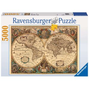 Ravensburger 17411 Historische Weltkarte, Henricus...