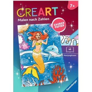 Ravensburger 48844 CreArt Malen nach Zahlen Zauberpapier...