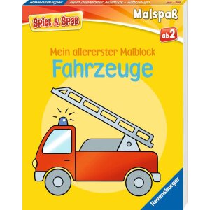 Ravensburger 48847 Mein allererster Malblock Fahrzeuge...