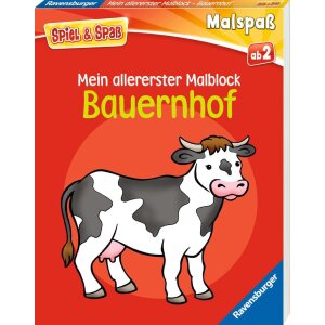 Ravensburger 48849 Mein allererster Malblock Bauernhof...