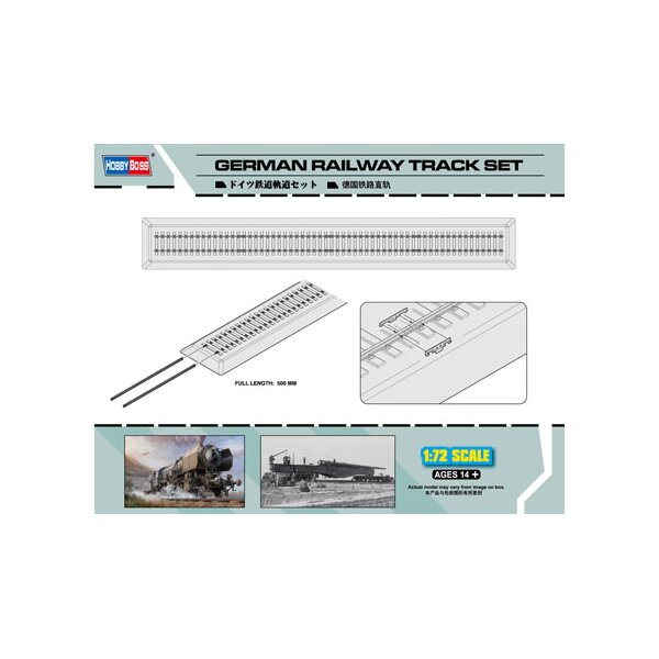 Hobby Boss (382902) 1/72 Schienenset für BR-52