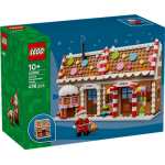 LEGO® 40809 Weihnachtliches Lebkuchenhaus
