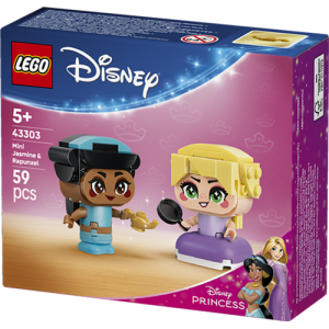 LEGO® 43303 Disney Princess - Die Mini-Prinzessinnen Jasmin und Rapunzel
