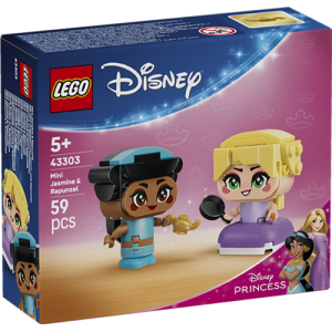 LEGO® 43303 Disney Princess - Die Mini-Prinzessinnen Jasmin und Rapunzel
