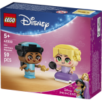 LEGO® 43303 Disney Princess - Die Mini-Prinzessinnen Jasmin und Rapunzel