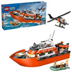 LEGO® 60504 Coast Guard Rescue Boat & Helicopter