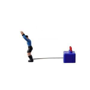 Tipp-Kick Torwart Figur Toni im blauen Dress, beweglicher...