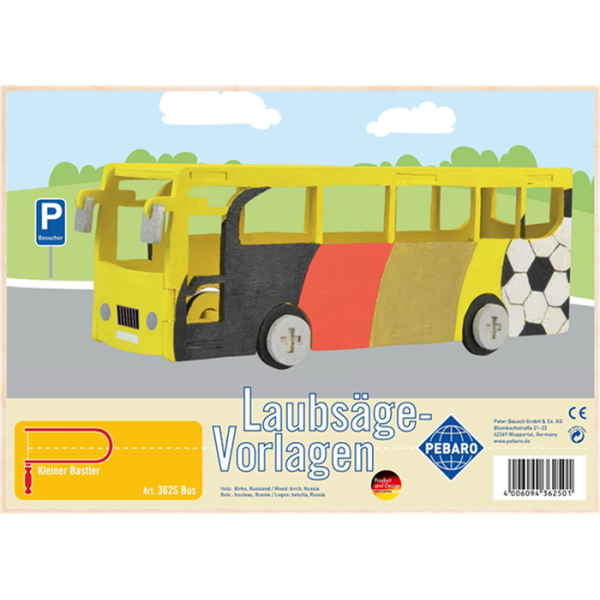 Pebaro 362S Fretwork Artwork Bus