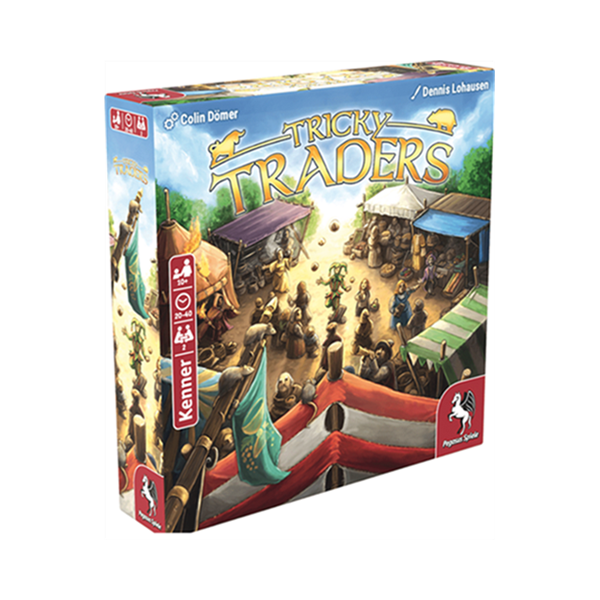 Pegasus Spiele 74071 Tricky Traders - Brettspiele