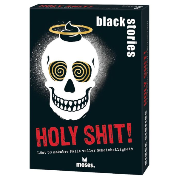 moses. 90195 black stories – Holy Shit! - Familienspiele