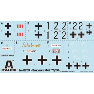 ITALERI 510006759 1:35 Semovente M42 da 75/34 U