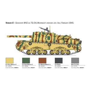 ITALERI 510006759 1:35 Semovente M42 da 75/34 U