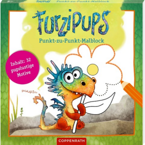 Coppenrath Verlag Furzipups Punkt-zu-Punkt-Malblock
